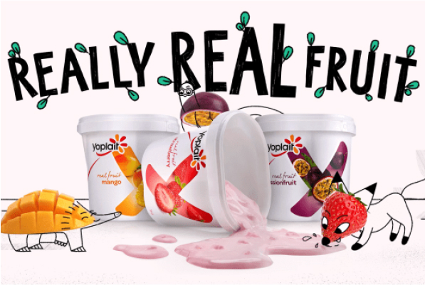 Yoplait celebrates Really Real Fruit in latest campaign via AJF